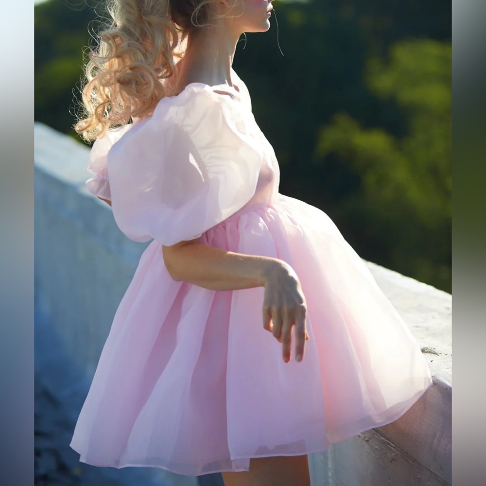 NWT SELKIE The Angel Delight Puff Dress - Picture 2 of 13